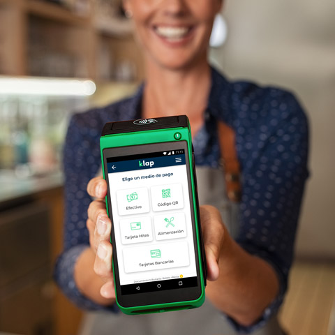 Medios de pagos electrónico Pos Android ideal para el segmento Alimentación